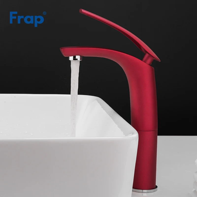 Frap New Arrival Red Bathroom Luxury Basin Faucet Antique Faucets Bath Tap Single Handle Taps Washbasin Tap Crane Y10157
Frap New Arrival Red Bathroom Luxury Basin Faucet Antique Faucets Bath Tap Single Handle Taps Washbasin Tap Crane Y10157