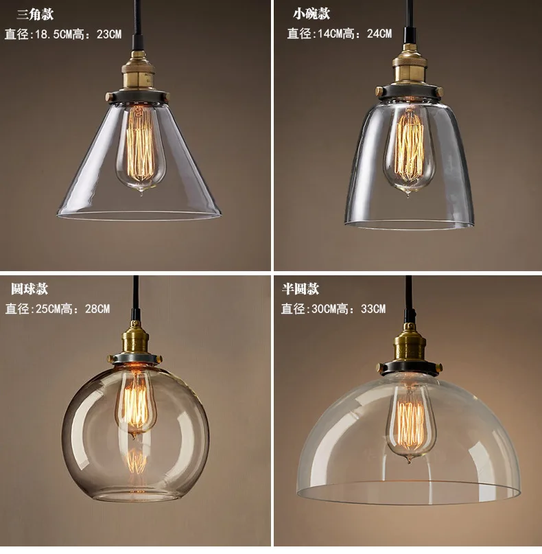 Loft Industrial Pendant Lights Vintage RH Edison Hanging Lamp E27 110 220V Pendant Lamps For Home Decor Restaurant Luminarias
Loft Industrial Pendant Lights Vintage RH Edison Hanging Lamp E27 110 220V Pendant Lamps For Home Decor Restaurant Luminarias