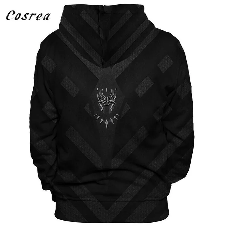 Movie Black Panther Hoodie Sweatershirt Coat Jacket Sweater T-shirt Casual Hoodies Cosplay Costumes Women Halloween Costumes Men
Movie Black Panther Hoodie Sweatershirt Coat Jacket Sweater T-shirt Casual Hoodies Cosplay Costumes Women Halloween Costumes Men
