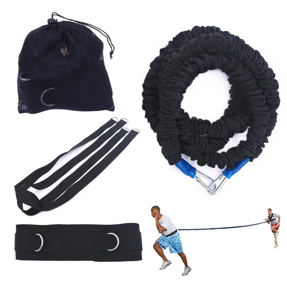 Resistance Bungee Band with Adjustable Neoprene Belt for Running Training Workout Speed Agility Strength Basketball and Football
Resistance Bungee Band with Adjustable Neoprene Belt for Running Training Workout Speed Agility Strength Basketball and Football