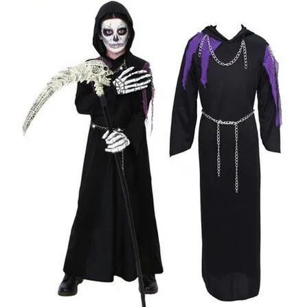 long black robe for boys black hooded robe costume black robe costume halloween costume for boys
long black robe for boys black hooded robe costume black robe costume halloween costume for boys