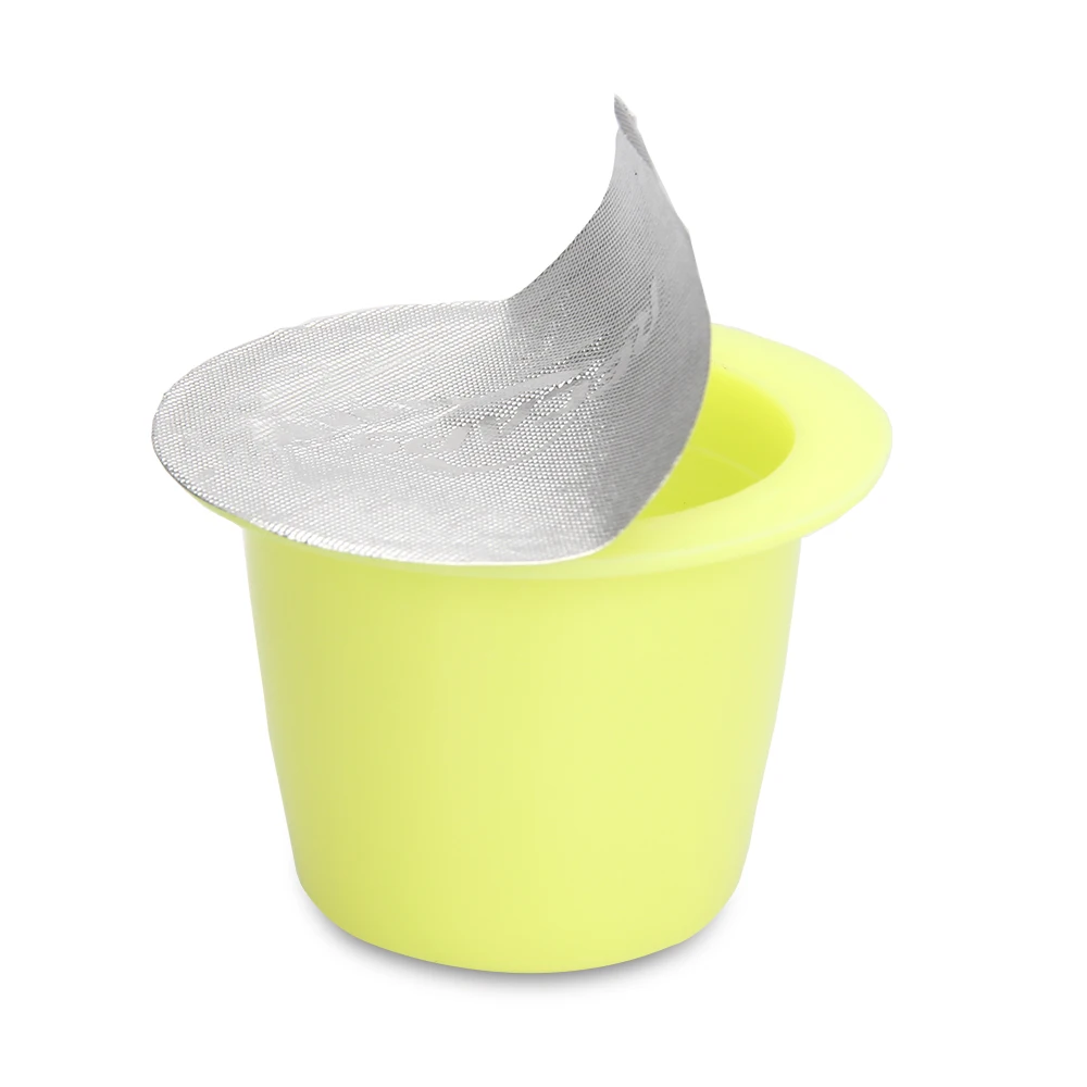 Recaps Disposable Empty Coffee Capsule Pod Fillable Espresso Coffee or Tea for Nespresso Machines Maker Green Color
Recaps Disposable Empty Coffee Capsule Pod Fillable Espresso Coffee or Tea for Nespresso Machines Maker Green Color