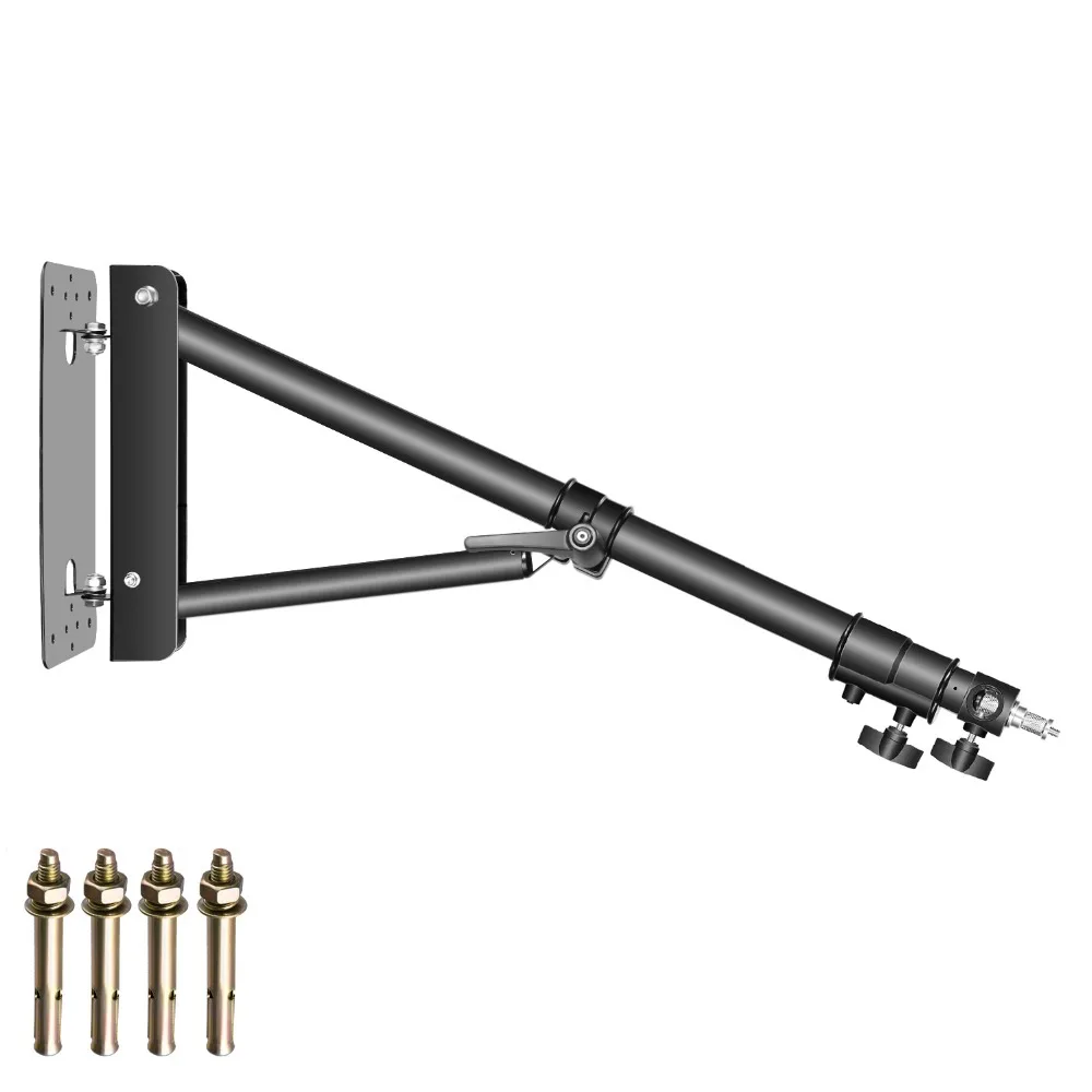 Neewer Triangle Wall Mounting Boom Arm for Photography Studio Video Strobe Lights Monolights Softboxes Umbrellas Reflectors
Neewer Triangle Wall Mounting Boom Arm for Photography Studio Video Strobe Lights Monolights Softboxes Umbrellas Reflectors