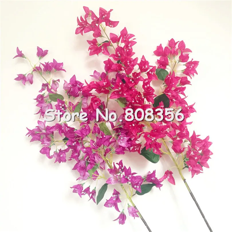 5p Bougainvillea Hot pink/Fuchsia Artificial Bougainvillea Speetabilis Flower 46.46" for Wedding Centerpieces Decorative Flower
5p Bougainvillea Hot pink/Fuchsia Artificial Bougainvillea Speetabilis Flower 46.46" for Wedding Centerpieces Decorative Flower