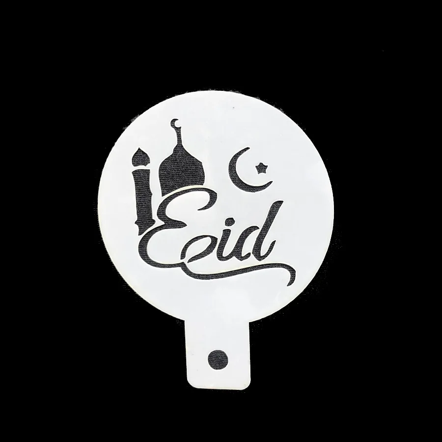 NEW 6pcs/set PET Mosque Eid Mubarak Ramadan Design Coffee Stencils,laser cut cookie Biscuits fondant cake mold Ramadan supplies
NEW 6pcs/set PET Mosque Eid Mubarak Ramadan Design Coffee Stencils,laser cut cookie Biscuits fondant cake mold Ramadan supplies