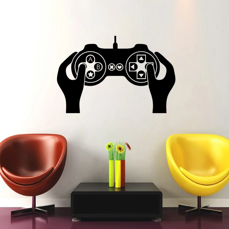 Game Handle DIY Vinyl Wall Stickers Living Room Bedroom Children's room Home Decorative Mural Waterproof Art Wallpaper JG1187
Game Handle DIY Vinyl Wall Stickers Living Room Bedroom Children's room Home Decorative Mural Waterproof Art Wallpaper JG1187
