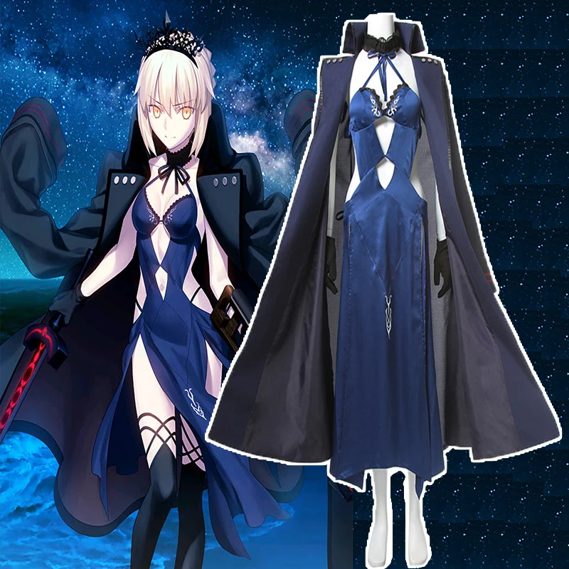 Game Fate Grand Order Ruler Cosplay Costume Altria Cosplay Melanism Saber Dress Costumes Halloween Carnival Party Saber Cosplay
Game Fate Grand Order Ruler Cosplay Costume Altria Cosplay Melanism Saber Dress Costumes Halloween Carnival Party Saber Cosplay