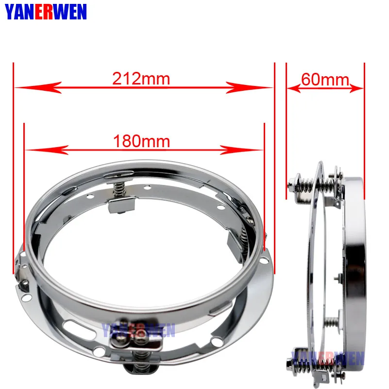 Mounting Bracket 7inch LED Headlight Round Ring LED Headlight Adapter for Headlight mount Lamp Holder For Jeep Wrangler JK TJ
Mounting Bracket 7inch LED Headlight Round Ring LED Headlight Adapter for Headlight mount Lamp Holder For Jeep Wrangler JK TJ