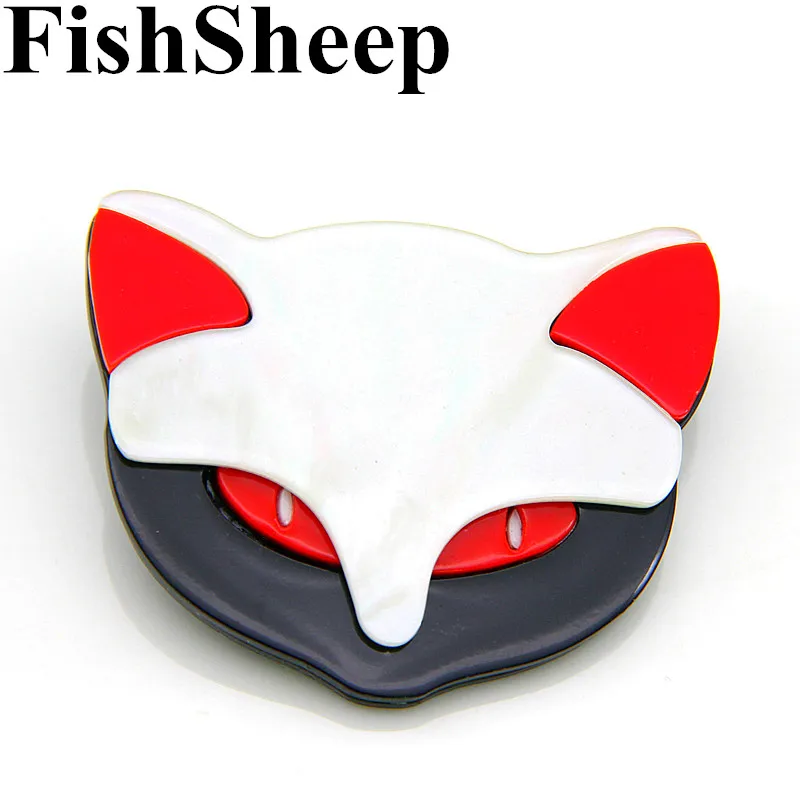 FishSheep Cute Acrylic Fox Brooches Handmade Fashion Animal Cat Brooches Pins For Clothing Accessories Women's Jewelry Gifts
FishSheep Cute Acrylic Fox Brooches Handmade Fashion Animal Cat Brooches Pins For Clothing Accessories Women's Jewelry Gifts