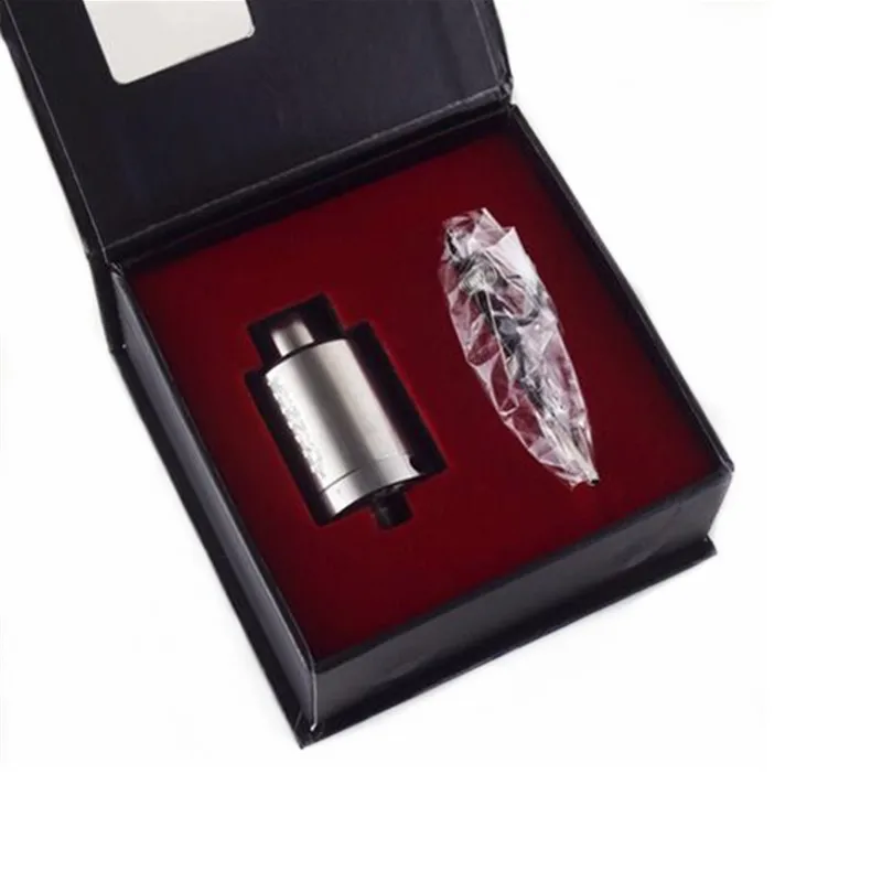 Kennedy 24 rebuildable RDA double column adjustable airflow atomizer with 24mm diameter 510 threaded vape atomizer
Kennedy 24 rebuildable RDA double column adjustable airflow atomizer with 24mm diameter 510 threaded vape atomizer