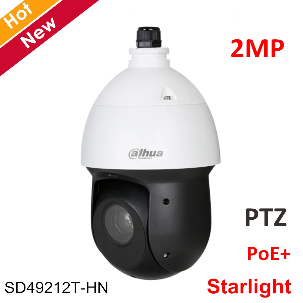 Dahua 2MP PTZ камера SD49212T-HN 12x Starlight IR сетевая 1/2. 8 STARVIS CMOS Расстояние 100 м поддержка PoE + |