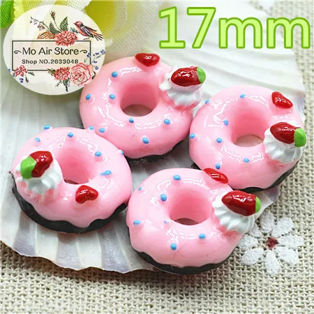 Pink strawberry Donut 10PCS 17mm Resin Flatback Cabochon Miniature Food Art Supply Decoration Charm CrafS
Pink strawberry Donut 10PCS 17mm Resin Flatback Cabochon Miniature Food Art Supply Decoration Charm CrafS