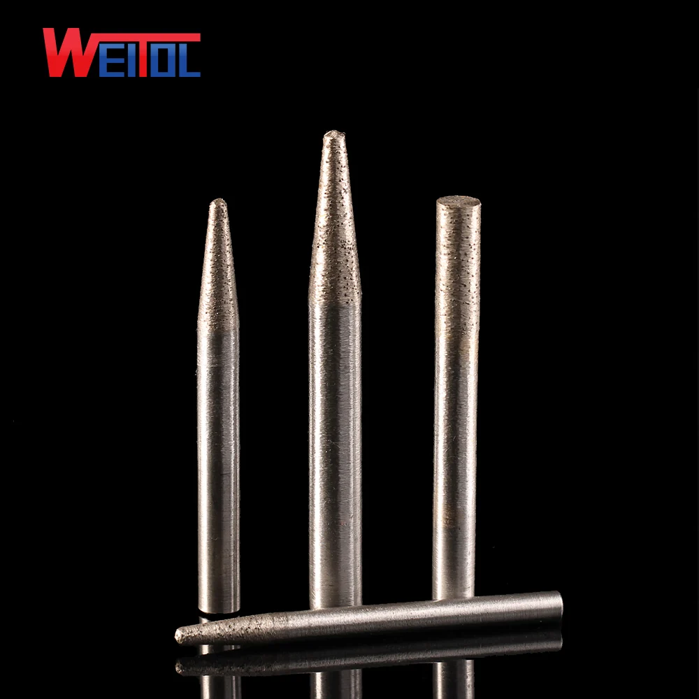Weitol 6mm/8mm shank stone engraving bits Sintered stone carving tools diamond router bits CNC milling cutter
Weitol 6mm/8mm shank stone engraving bits Sintered stone carving tools diamond router bits CNC milling cutter
