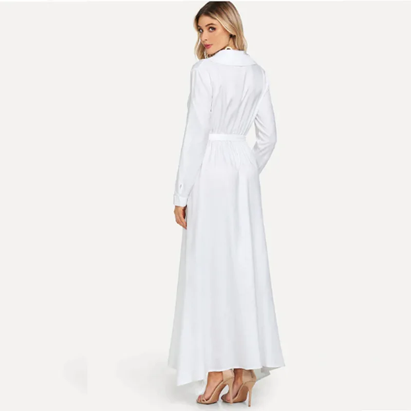 Women Dress White Dress Cotton Half Sleeve Single Breasted Shirt Dress Vintage Loose Long Dresses Plus Size 5XL New
Women Dress White Dress Cotton Half Sleeve Single Breasted Shirt Dress Vintage Loose Long Dresses Plus Size 5XL New