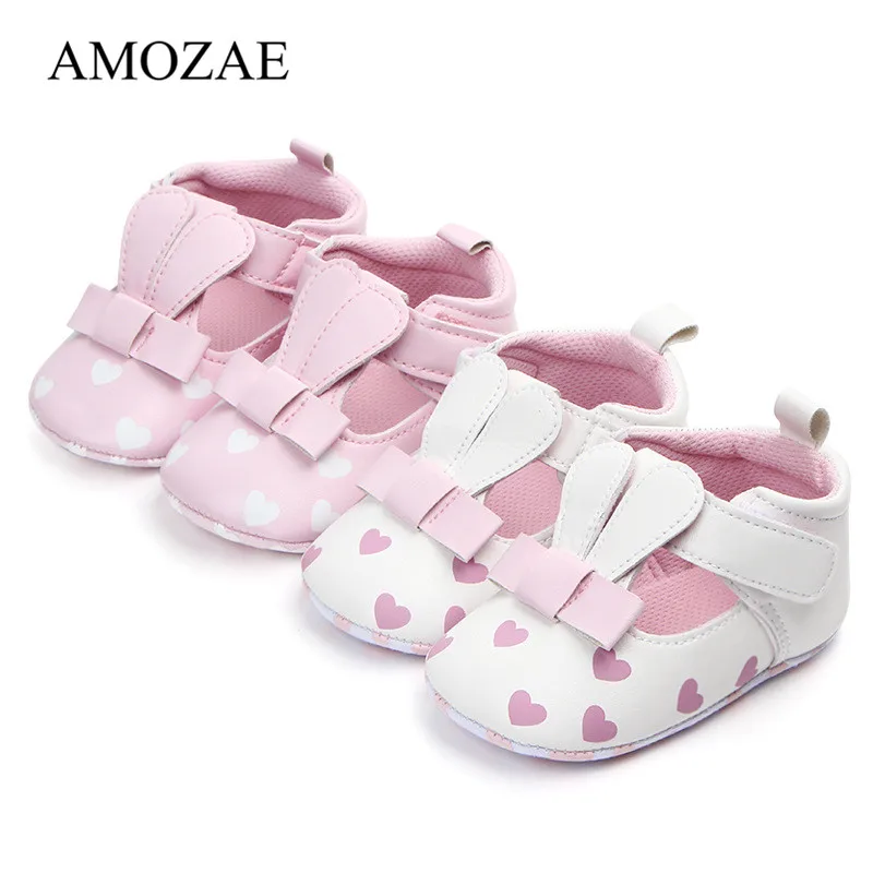 Baby Shoes Pu Leather Print Love Shoes Cute Long Rabbit Ear Baby Girl Shoes Baby Sneaker Soft Sole Anti-slip Shoes Baby Toddler
Baby Shoes Pu Leather Print Love Shoes Cute Long Rabbit Ear Baby Girl Shoes Baby Sneaker Soft Sole Anti-slip Shoes Baby Toddler