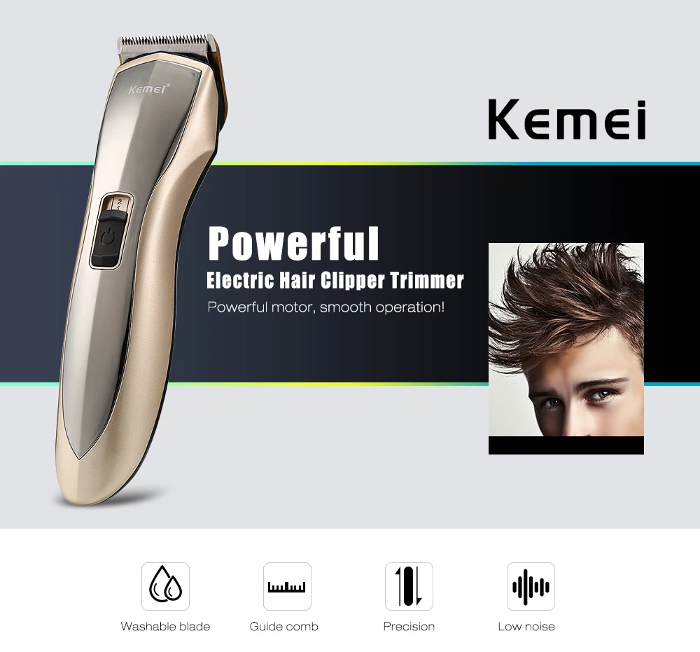 Kemei KM - 1819 мощная электрическая машинка для стрижки волос, триммер для укладки, Профессиональная Регулируемая машинка для стрижки волос с ле...
Kemei KM - 1819 мощная электрическая машинка для стрижки волос, триммер для укладки, Профессиональная Регулируемая машинка для стрижки волос с ле...