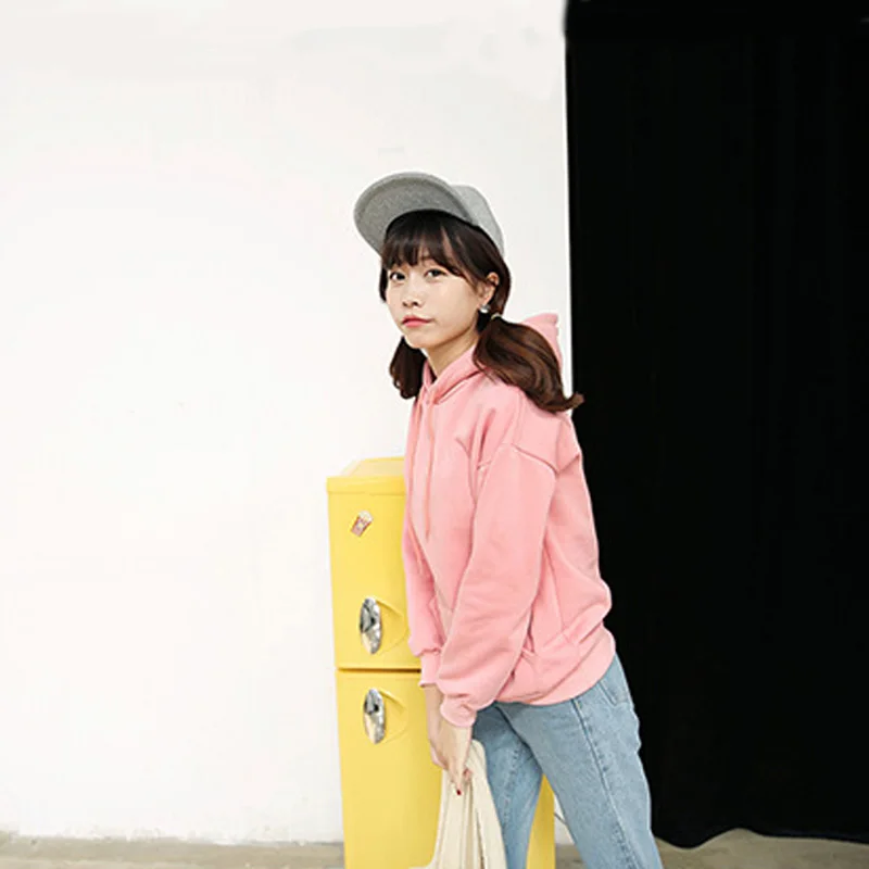NORMOV Fashion Solid Women Hoodies Casual Full Sleeve With Pocket Drawstring Hooded Pullovers Cotton Hoodies 8 Colour
NORMOV Fashion Solid Women Hoodies Casual Full Sleeve With Pocket Drawstring Hooded Pullovers Cotton Hoodies 8 Colour