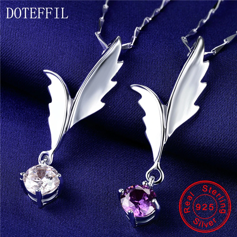 Two Colors 925 Sterling Silver Necklace Women Fashion 6mm Zircon Pendant Necklace High Quality Charm Silver Jewelry
Two Colors 925 Sterling Silver Necklace Women Fashion 6mm Zircon Pendant Necklace High Quality Charm Silver Jewelry