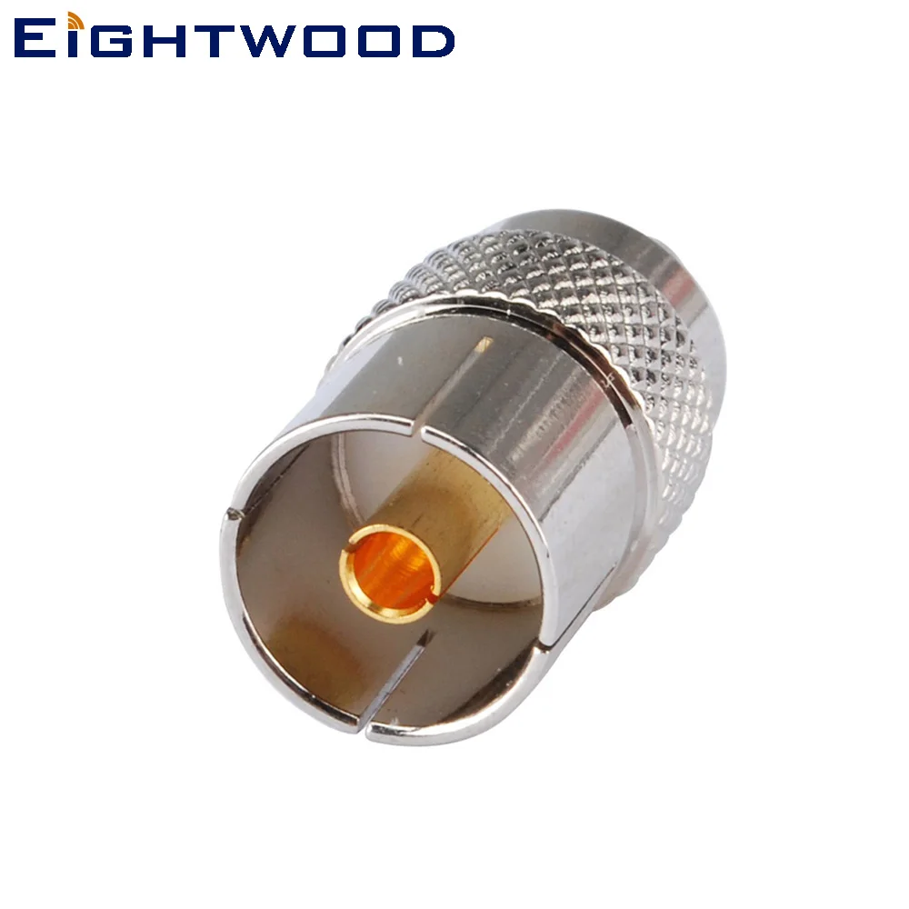 Eightwood 5PCS DVB-T TV-Tuner Antenna RF Coaxial Adapter SMB Jack Male to DVB-T Jack Female RF Coaxial Connector Straight
Eightwood 5PCS DVB-T TV-Tuner Antenna RF Coaxial Adapter SMB Jack Male to DVB-T Jack Female RF Coaxial Connector Straight