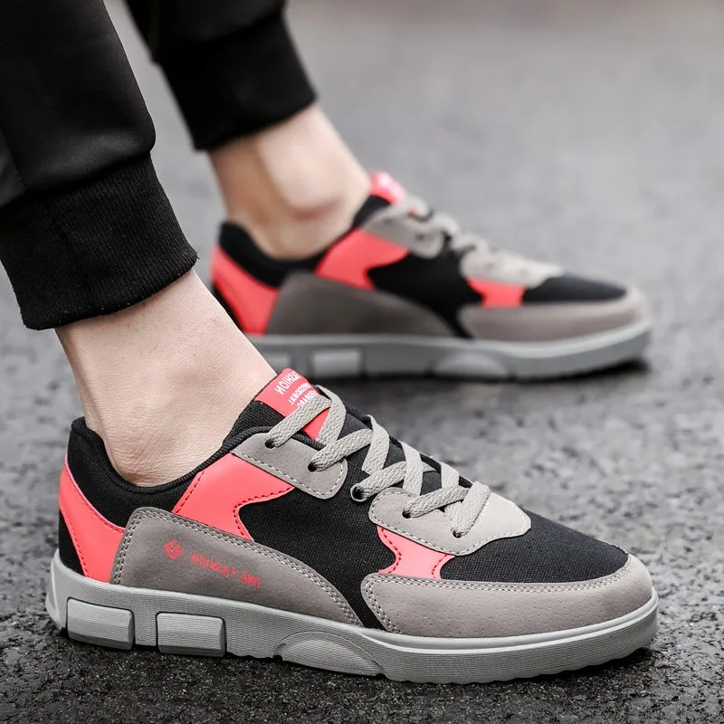 High Quality Men's leather casual shoes Fashion Breathable Sneakers fashion flats Patchwork chaussure homme buty meskie ayakkabi
High Quality Men's leather casual shoes Fashion Breathable Sneakers fashion flats Patchwork chaussure homme buty meskie ayakkabi