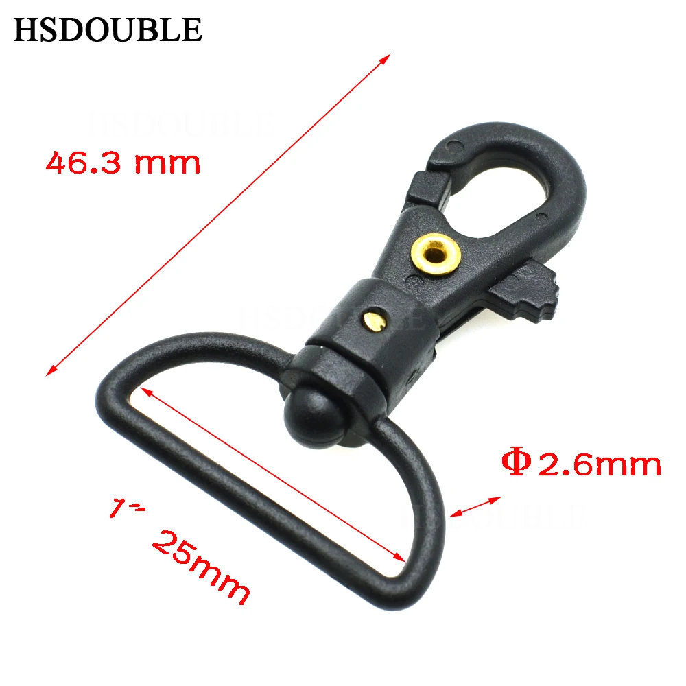 500pcs/lot 1''Plastic Swivel Snap Hook For Weave Paracord Lanyard Buckles Backpack Webbing Free Shipping
500pcs/lot 1''Plastic Swivel Snap Hook For Weave Paracord Lanyard Buckles Backpack Webbing Free Shipping