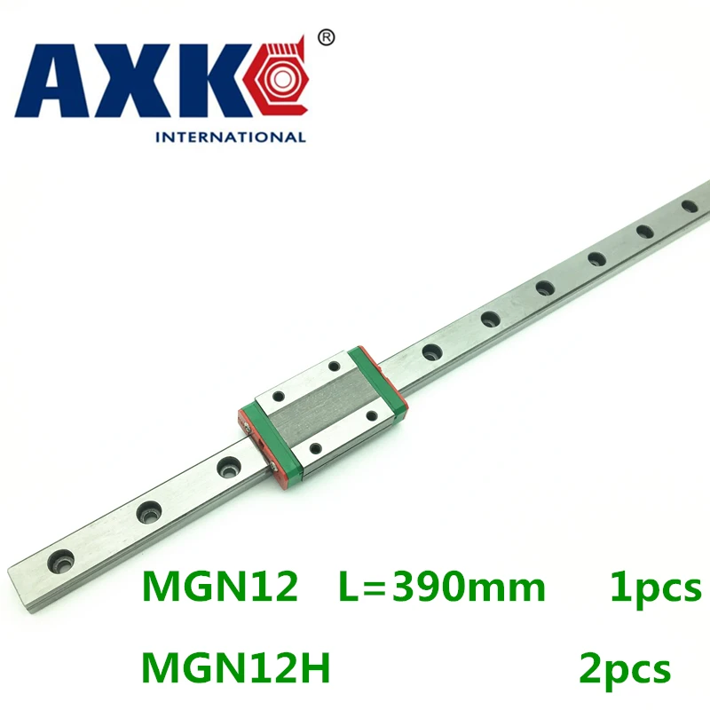 Cnc Router Parts AXK 12mm Linear Guide Mgn12 L 390mm Rail With 2pcs Mgn12h Carriages Block For Cnc Diy And 3d Printer Xyz
Cnc Router Parts AXK 12mm Linear Guide Mgn12 L 390mm Rail With 2pcs Mgn12h Carriages Block For Cnc Diy And 3d Printer Xyz