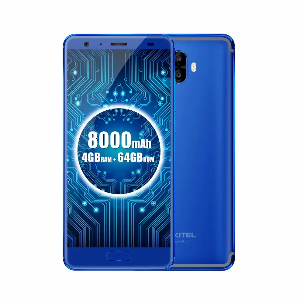 Оригинальный OUKITEL K8000 8000 мАч большой Батарея 4 г мобильный телефон 5 дюймов MT6750T