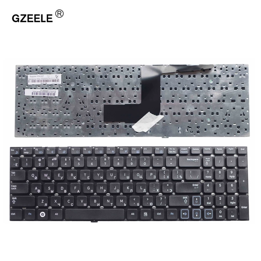 Русская клавиатура GZEELE для Samsung RC530 RV509 NP-RV511 RV513 RV515 RV518 RV520 NP-RV520 RC520 RC512 RU черная
