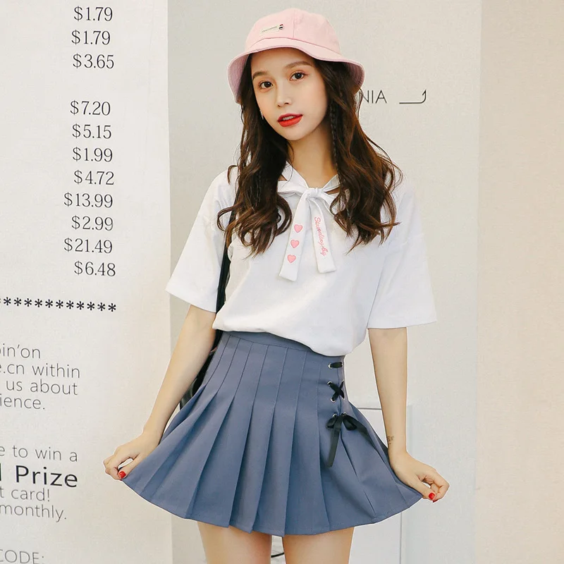 Teens Girls Summer Set Cute Fresh Student Mori Girl Art Short Sleeve Shirt + Pleated Skirt Two-piece Set
Teens Girls Summer Set Cute Fresh Student Mori Girl Art Short Sleeve Shirt + Pleated Skirt Two-piece Set