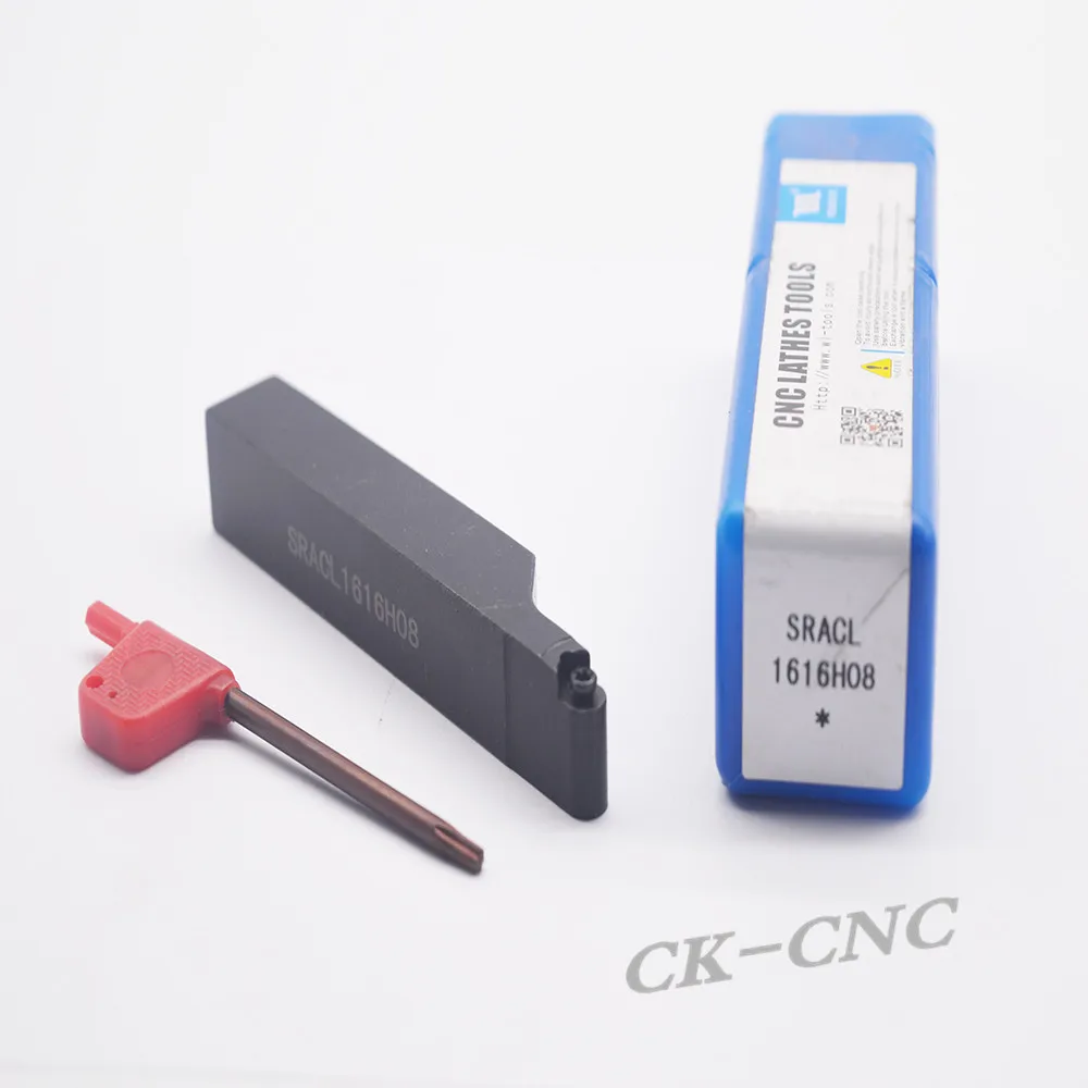 SRACL1616H08 16*16*100mm 360degreeCNC Lathe External Cutting Tool Left Holder For RC**0803MO inserts
SRACL1616H08 16*16*100mm 360degreeCNC Lathe External Cutting Tool Left Holder For RC**0803MO inserts