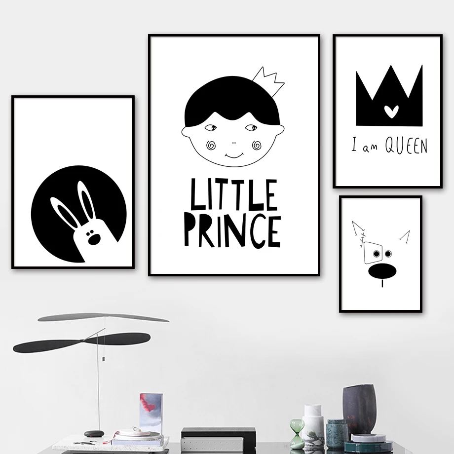 Prince Crown Bunny Dog Canvas Painting Posters And Prints Nursery Wall Art Print Wall Pictures Kids Bedroom Baby Boy Room Decor
Prince Crown Bunny Dog Canvas Painting Posters And Prints Nursery Wall Art Print Wall Pictures Kids Bedroom Baby Boy Room Decor