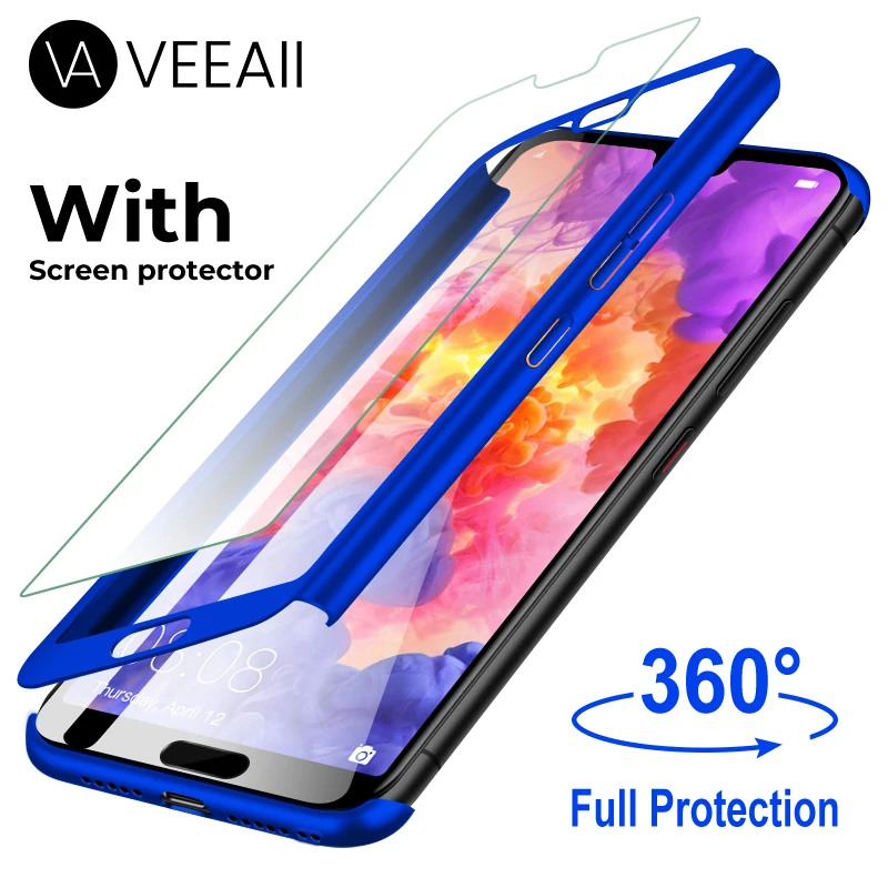 VEEAII защитный полный чехол для телефона huawei P20 Lite P30 Pro mate 10 20 P10 P9 P умный |