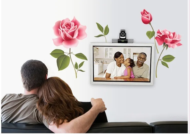 HOT! Gorgeous and Peony 3D TVbackground stickers beauty/wall decals/removable vinyl wall decoration stickers/Dropshipper ZY7156
HOT! Gorgeous and Peony 3D TVbackground stickers beauty/wall decals/removable vinyl wall decoration stickers/Dropshipper ZY7156