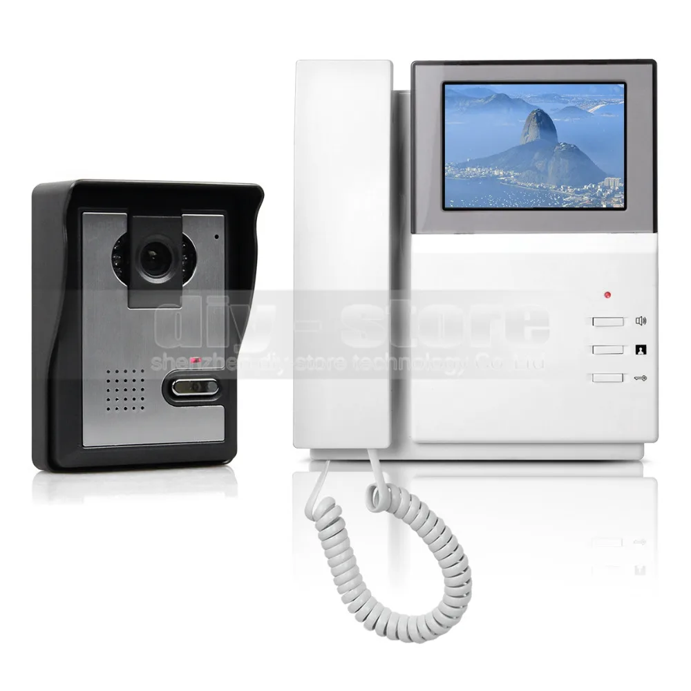 DIYSECUR 4.3inch Video Intercom Video Door Phone Doorbell 1 Camera 1 Monitor for Home / Office Security System
DIYSECUR 4.3inch Video Intercom Video Door Phone Doorbell 1 Camera 1 Monitor for Home / Office Security System
