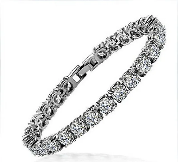 1CT Round Cut Fine Diamond Bracelet for Women Sterling 925 Silver Platinum Plated Engagement Bridal Wedding Jewelry
1CT Round Cut Fine Diamond Bracelet for Women Sterling 925 Silver Platinum Plated Engagement Bridal Wedding Jewelry