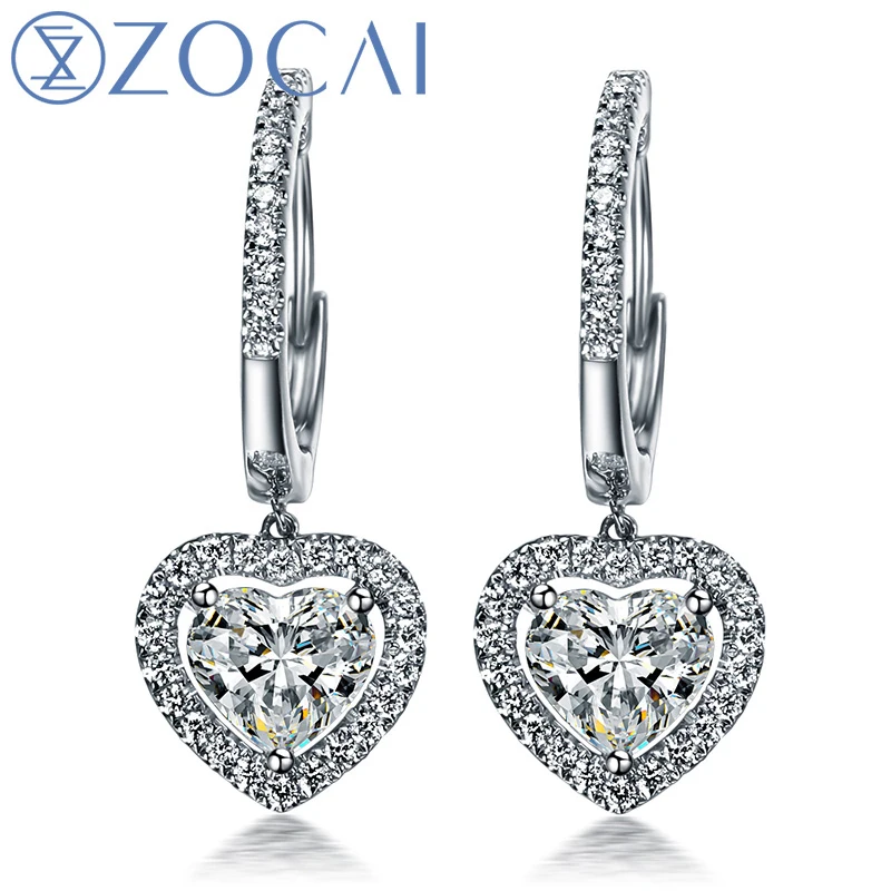 ZOCAI DROP EARRING 0.70 CT CERTIFIED I-J / SI DIAMOND DROP EARRINGS JEWELRY LEVERBACK ROUND CUT 18K WHITE GOLD E00898
ZOCAI DROP EARRING 0.70 CT CERTIFIED I-J / SI DIAMOND DROP EARRINGS JEWELRY LEVERBACK ROUND CUT 18K WHITE GOLD E00898