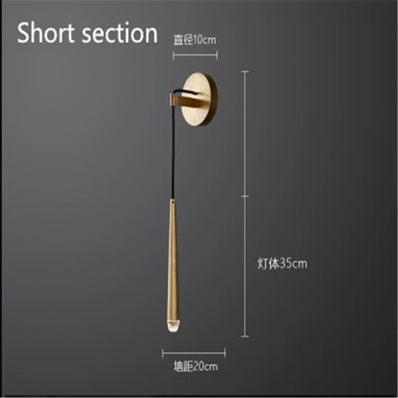 Nordic Minimalist Gold Mteal Led Wall Lamp Creative Bedroom Bedside Retro Brass Hotel Cafe Clothes Shop Aisle Wall Light
Nordic Minimalist Gold Mteal Led Wall Lamp Creative Bedroom Bedside Retro Brass Hotel Cafe Clothes Shop Aisle Wall Light