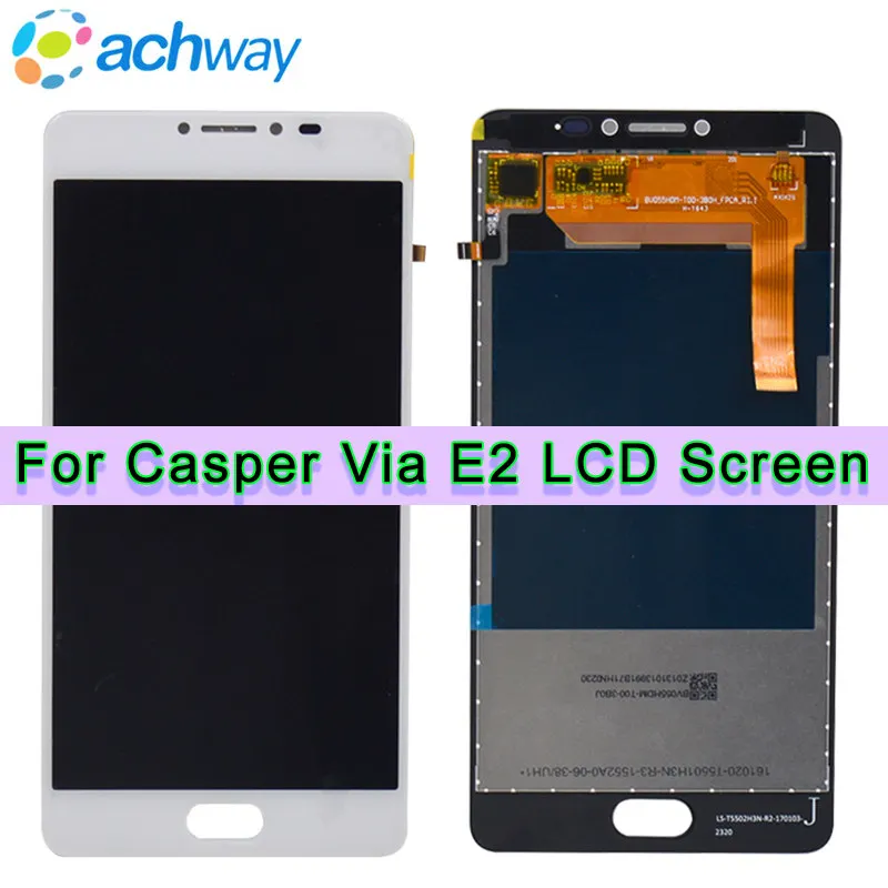 ЖК-дисплей для Casper Via E2 с сенсорным экраном и дигитайзером, 5,5 дюйма, с инструментами, бесплатная доставка
ЖК-дисплей для Casper Via E2 с сенсорным экраном и дигитайзером, 5,5 дюйма, с инструментами, бесплатная доставка