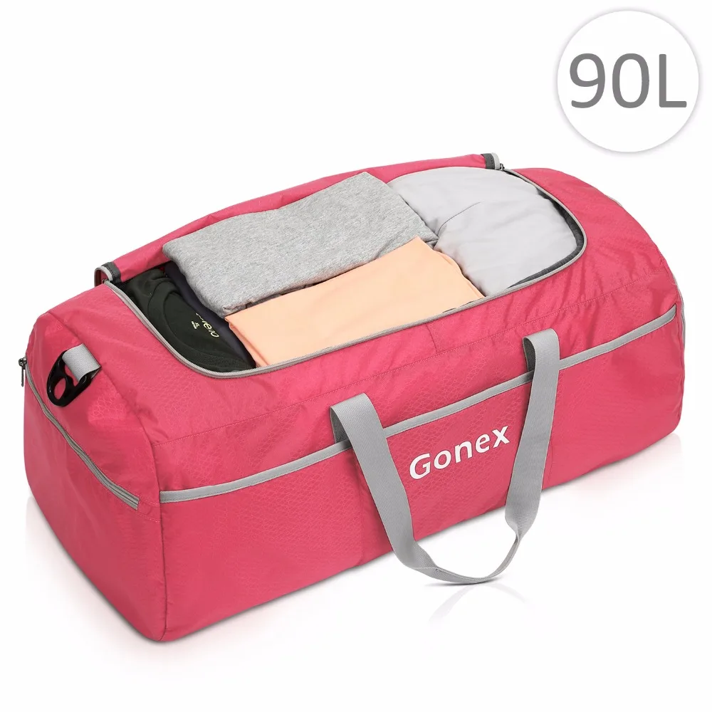 Gonex 90L Travel Duffle Bag Package Lightweight Handbag Luggage Suitacase Bags for Men Women Vacation Outdoor Sports Gym
Gonex 90L Travel Duffle Bag Package Lightweight Handbag Luggage Suitacase Bags for Men Women Vacation Outdoor Sports Gym