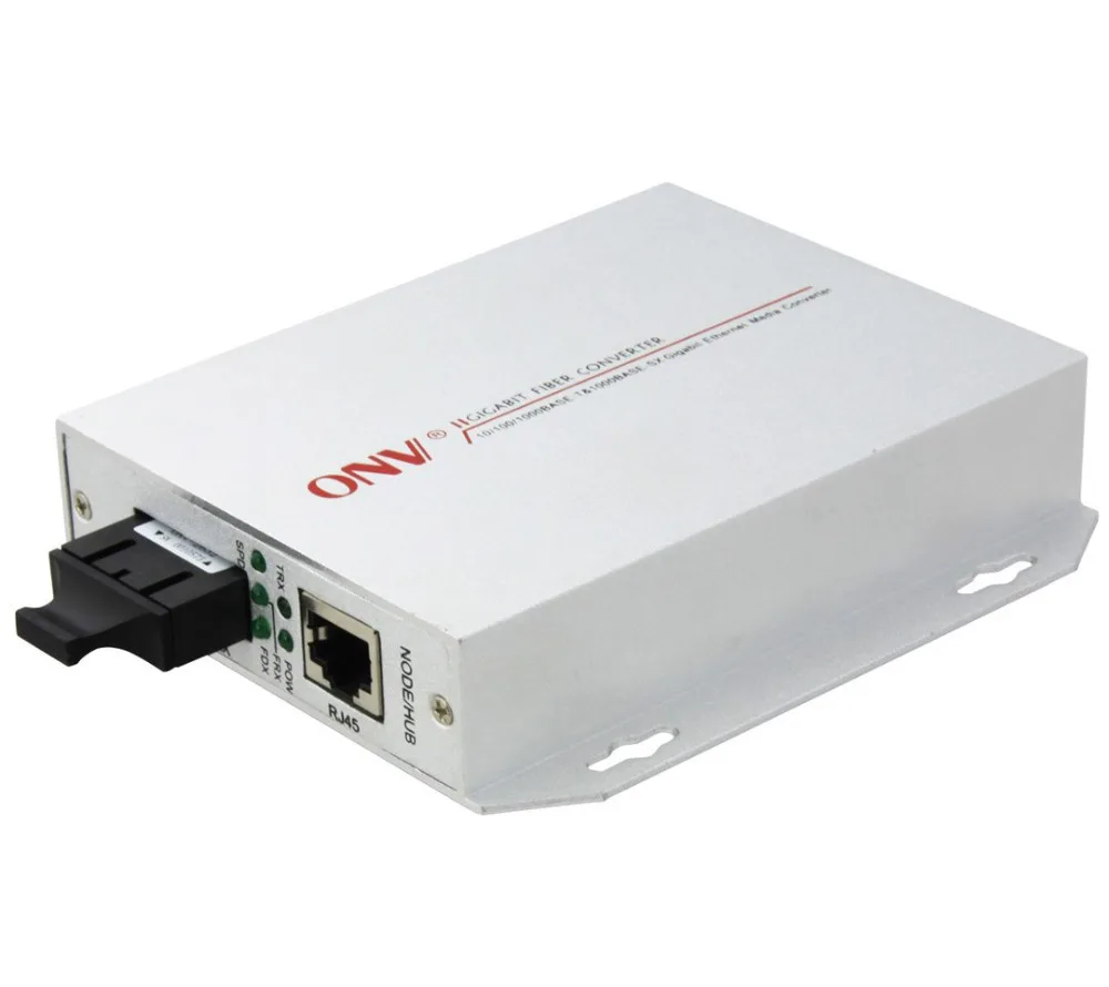 Single Port Gigabit PoE Media Converter with SC Fiber Port Compatible with IEEE802.3af(15.4W)
Single Port Gigabit PoE Media Converter with SC Fiber Port Compatible with IEEE802.3af(15.4W)