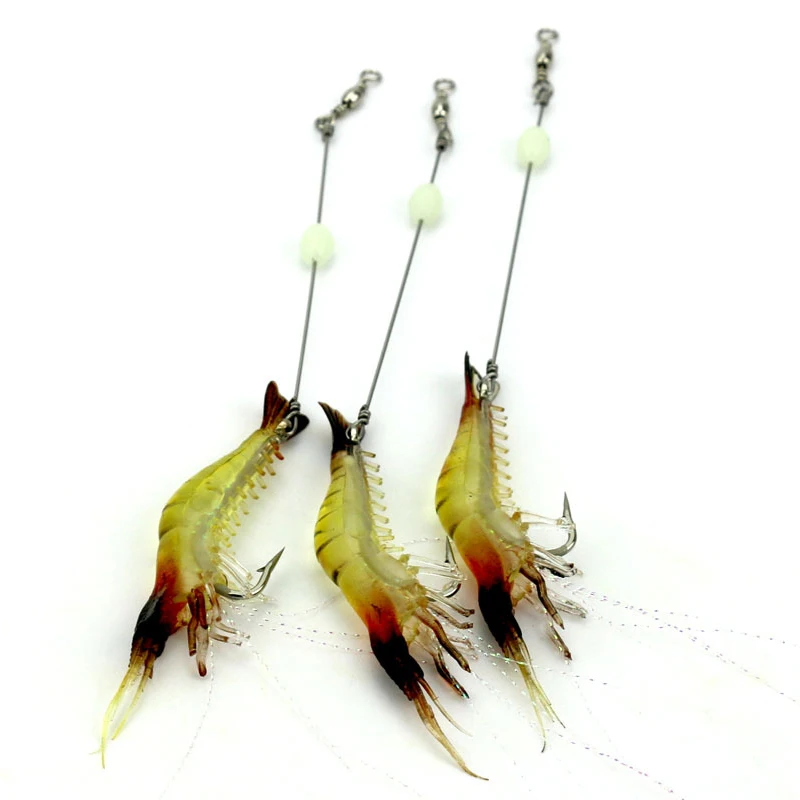 Nunatak Artificial shrimp Fishing Lure 3 PCS/Lot 7.6g 6.6cm 3 Color Plastic Soft Bait Artificial Bait
Nunatak Artificial shrimp Fishing Lure 3 PCS/Lot 7.6g 6.6cm 3 Color Plastic Soft Bait Artificial Bait