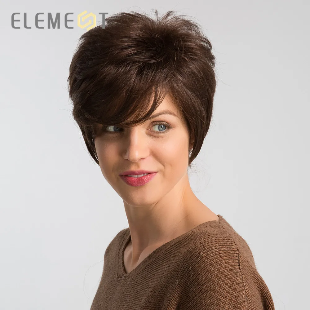 Парик Element 6 дюймов, короткий, коричневый, синтетический смешанный, 50% человеческих волос, левый пробор, вырез Пикси, для косплевечерние, рабо...
Парик Element 6 дюймов, короткий, коричневый, синтетический смешанный, 50% человеческих волос, левый пробор, вырез Пикси, для косплевечерние, рабо...