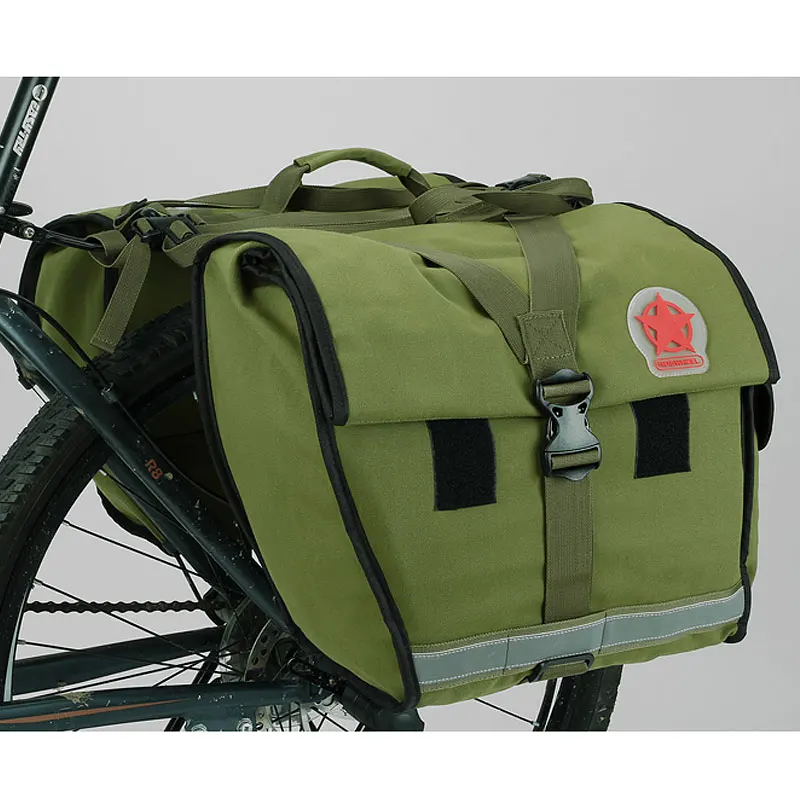 Retro Classic 2 in 1 Canvas Bag Bicycle Luggage Carrier Quick Mount MTB Rear Trunk Rack Pannier Cycling Storage Hand Carry
Retro Classic 2 in 1 Canvas Bag Bicycle Luggage Carrier Quick Mount MTB Rear Trunk Rack Pannier Cycling Storage Hand Carry