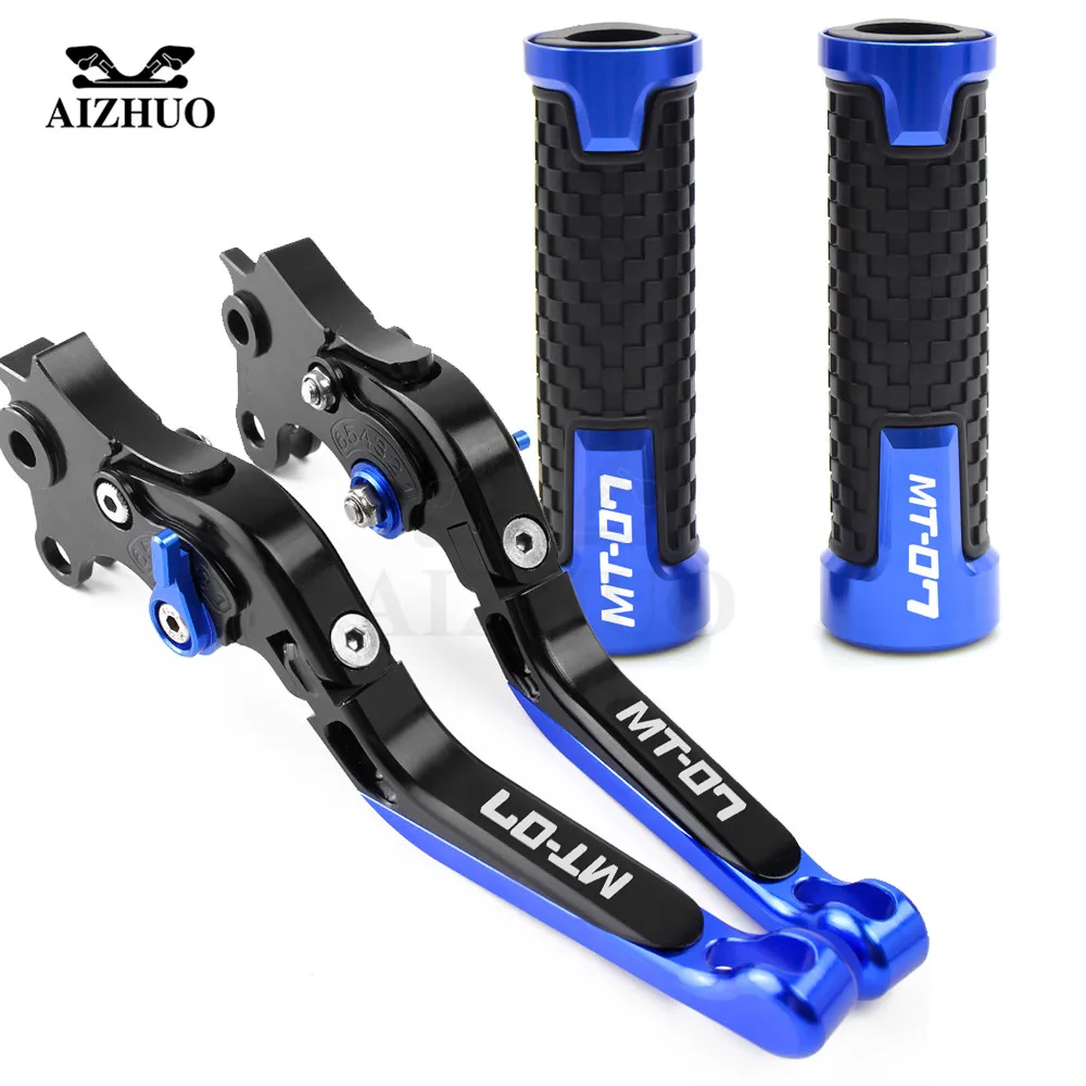 Motorcycle Brake Clutch Lever Adjusable+Hand Grips Handlebar For YAMAHA MT07 MT 07 MT-07 FZ07 FZ 07 FZ-07 2014 2015 2016-2020
Motorcycle Brake Clutch Lever Adjusable+Hand Grips Handlebar For YAMAHA MT07 MT 07 MT-07 FZ07 FZ 07 FZ-07 2014 2015 2016-2020