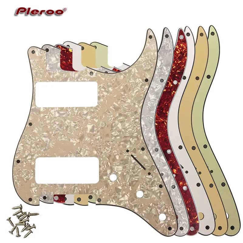 Pleroo отличное качество запчасти для гитары 2 P90 Strat накладки США 11 отверстий винтов