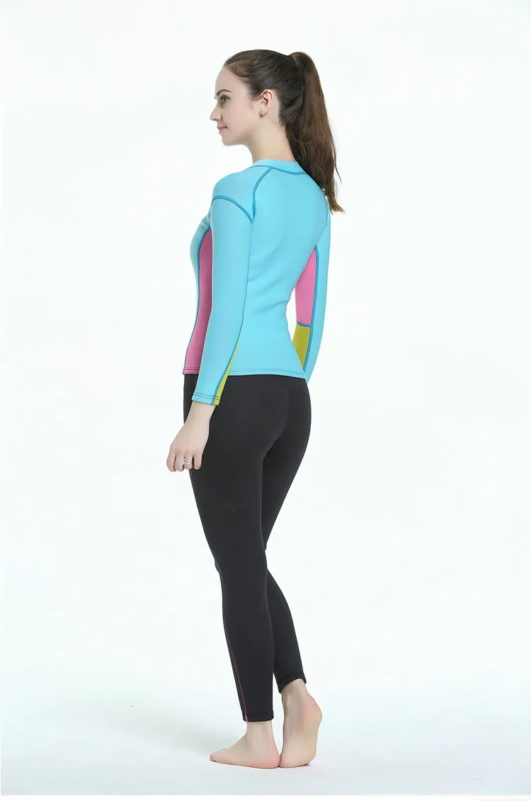 2MM Women's Diving Suit Against Cold Warm Sunscreen Diving Jacket For Women Size S-XXL MY078 MY079
2MM Women's Diving Suit Against Cold Warm Sunscreen Diving Jacket For Women Size S-XXL MY078 MY079