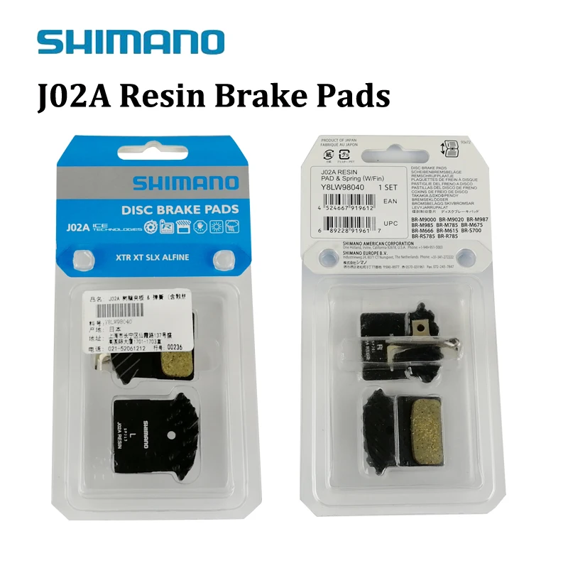 SHIMANO J02a прокладка дискового тормоза колодки XT SLX DEORE радиаторная пластина Ice Tech