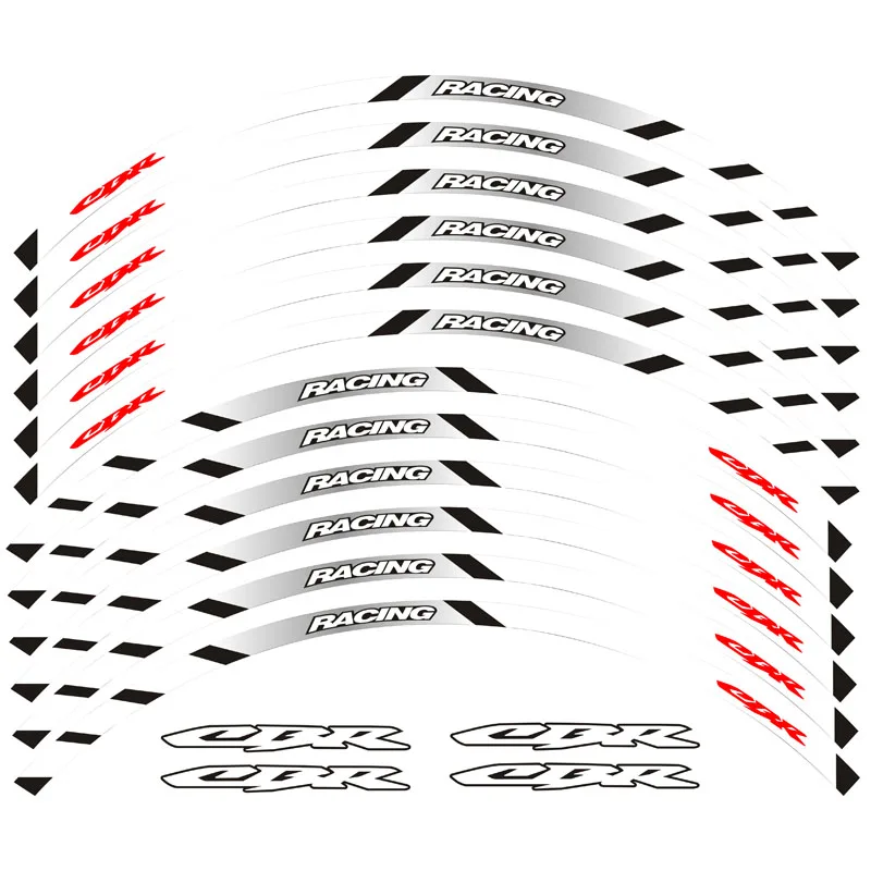 Наклейки на передние и задние колеса мотоцикла наклейки для Honda CBR|Наклейки