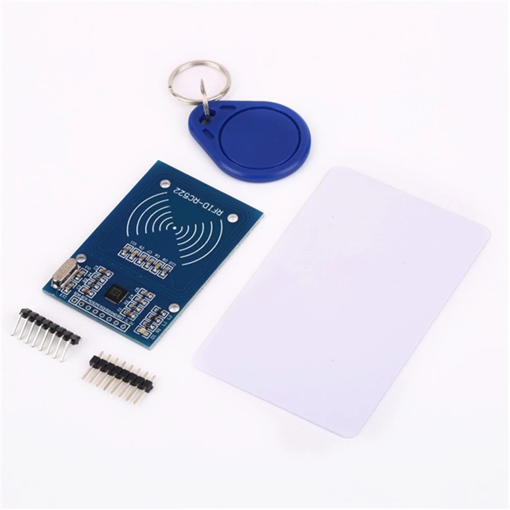 Фото 10 шт./лот RC522 RFID NFC считыватель RF IC карта Индуктивный датчик модуль для Arduino + S50