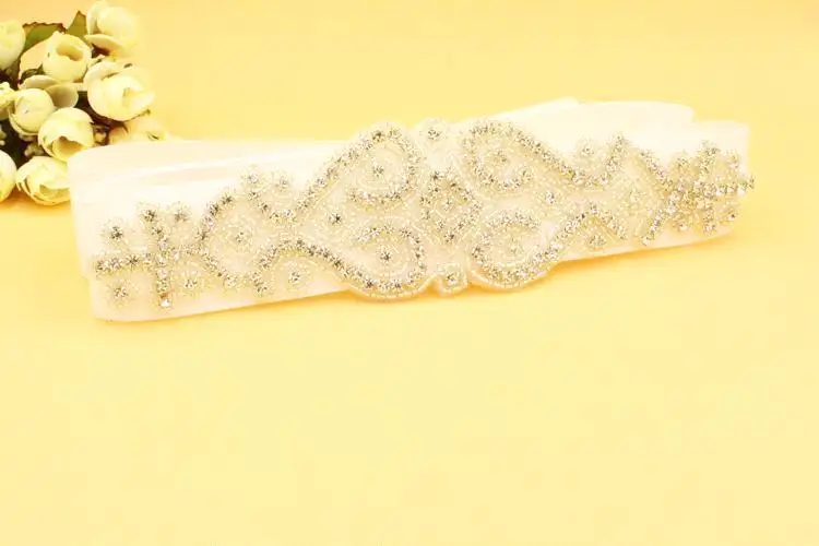 2019 New Fashional White Luxury Beaded Long Wedding Belt Bridal Sash Wedding Accessories apliques accesorios cinturon
2019 New Fashional White Luxury Beaded Long Wedding Belt Bridal Sash Wedding Accessories apliques accesorios cinturon